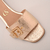 Rasteira Fivela Dourada Gold Ref.: 0214.552.257B - loja online
