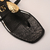 Sandália Rasteira Preta Gota Ref.: 0224.399.001B - Carmen Steffens Divinópolis