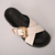 Papete Branca Bianco Tiras Cruzadas com Fivela Ref.: 0623.399.189B - Carmen Steffens Divinópolis