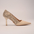 Scarpin Marfim com Recortes a Laser Ref.: 3314.399.784B - comprar online