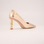 Scarpin Gold em Couro com Salto Personalizado Ref.: 3505.790.257B na internet