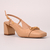 Scarpin Slingback Bridão Pele REF: 3511.399.706B