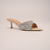Tamanco Off-white Bordado com Cristais e Pedrarias Ref.: 4204.458.725B