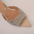 Tamanco Off-white Bordado com Cristais e Pedrarias Ref.: 4204.458.725B - loja online