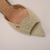 Tamanco Bico Folha Verde Mint com Cristais Ref.: 4804.407.409B - loja online