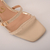 Sandália Marfim com Tiras Finas e Fivelas Ref.: 5104.399.784B - Carmen Steffens Divinópolis