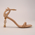Sandália Marfim com Salto Personalizado CS Ref.: 5904.399.145B - comprar online
