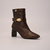 Bota Marrom Madeira com Metais Ref.: 9204.706.446B