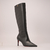 Bota Cano Alto de Couro Preta Ref.: 9415.049.001B