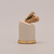 Conjunto de Anéis Liso e com Aplicação Zircônia Ref.: A324.694.279B - comprar online