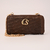 Carteira Clutch em Couro Plissado Marrom Ref.: A714.706.446B - comprar online