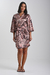 Robe em Cetim com Animal Print . Ref - A924.152.820