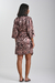 Robe em Cetim com Animal Print . Ref - A924.152.820 - comprar online