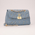 Bolsa Com Matelassê Azul Índigo Ref.: B375.463.119B