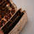 Bolsa de Matelassê Dourada Gold com Metal Texturizado Ref.: B384.790.257B - Carmen Steffens Divinópolis