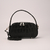 Bolsa Tiracolo Preta de Couro Ref.: B604.395.001B - comprar online