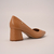Scarpin Salto Bloco Croco Tan Ref.: C4014.701.618 na internet