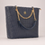 Bolsa Grande com Matelassê Marinho Ref.: CB135.370.134
