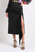 SAIA MIDI DRAPEADA COM MAXI FENDA Ref.: FS107.152.001