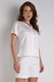 Blusa Com Decote Diferenciado Off-White Ref.: HB302.939.725