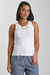 Regata Tricot Corrente Branca Ref.: HB804.922.007