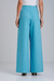 Calça Pantalona Azul com Fendas Frontais Ref.: HC325.152.062 na internet