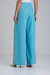 Calça Pantalona Azul com Fendas Frontais Ref.: HC325.152.062 - Carmen Steffens Divinópolis