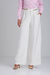 Calça Pantalona Off-white com Detalhe Cinto em Metal Ref.: HC545.950.725