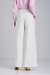 Calça Pantalona Off-white com Detalhe Cinto em Metal Ref.: HC545.950.725 - comprar online