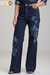 CALCA JEANS WIDE FLOWER Ref.: HC603.923.062