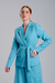 Blazer Sofisticado Azul com Faixa e Abotoamento Ref.: HJ465.152.062