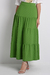 Saia Longa Em Camadas Verde Ref.: OG515.939.063 - comprar online