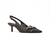 Scarpin Slingback Preto com Detalhe de Fivela Ref.: 3104.399.001B - comprar online