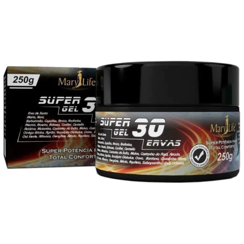 Super Gel 30 Ervas 250g Mary Life