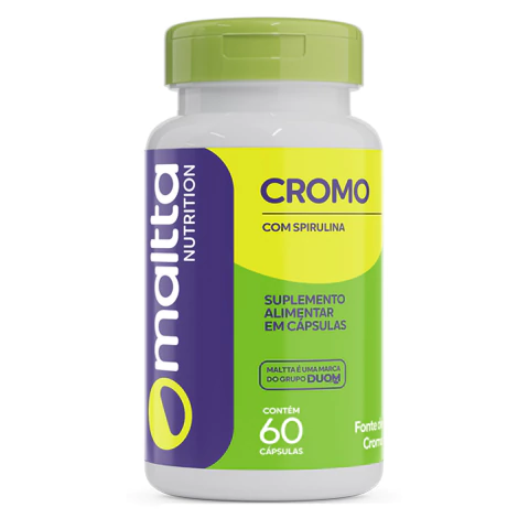 Cromo com Spirulina 60cps Maltta