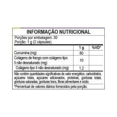 Cúrcuma + Colágeno Tipo 2 60cps Maltta - comprar online