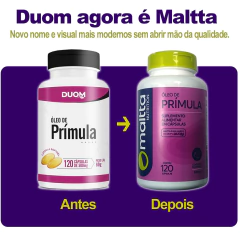 Óleo de Prímula 120cps 500mg Maltta na internet