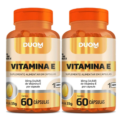 Vitamina E 60cps (1 ao dia) Duom | Kit 2 Frascos