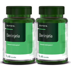 Berinjela 60cps Nutrye | Kit 2 Frascos | Validade: 07/03/25