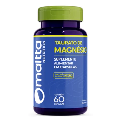 Taurato de Magnésio 60cps Maltta