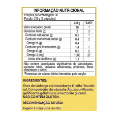 Óleo de Linhaça 60cps 1000mg Duom na internet