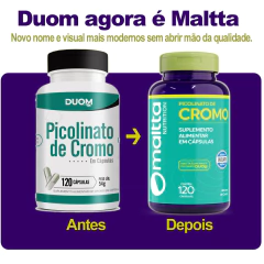 Picolinato de Cromo 120cps 450mg Duom - Elo Natural