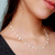 Choker Ponto de luz Cristal de Prata 925 Feminino - comprar online