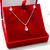 Conjunto Ponto de Luz Gota 6 mm Prata 925
