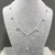 Choker Coração Prata 925 Legítima Cristal - comprar online