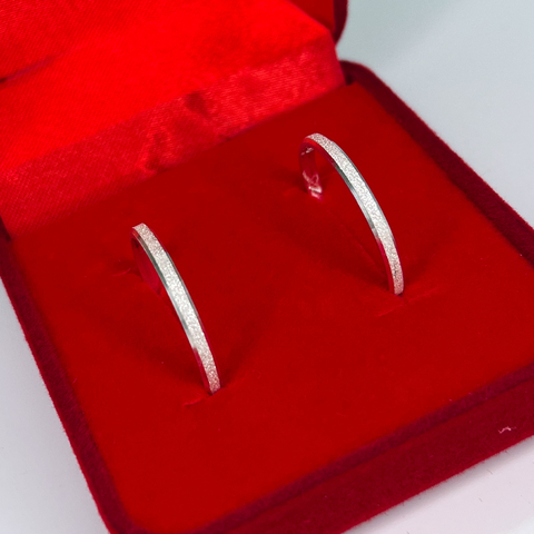Aliança Diamantada Chanfrado 2mm Prata 950