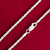 Pulseira Cordão Baiano 3mm Prata 925 - comprar online