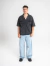 CAMISA NETHER NEGRA WASHED - RESUELTO
