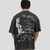 REMERA RANKS NEGRO WASHED