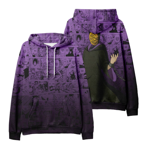Moletom Mangá - Ninja Purple - Ninja Mascarado